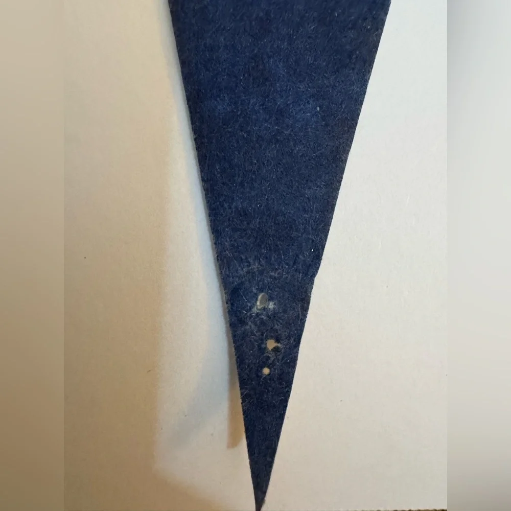 MLB Boston Red Sox Vintage 2004‎ Leather Strings Team Logo Baseball Pennant Flag